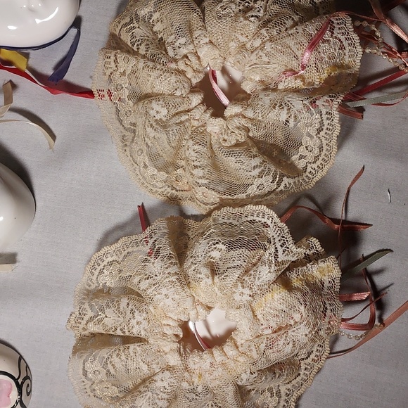 Vintage Hand Painted Carnival Face Masks Ceramic Set of 5 - Picture 5 of 14